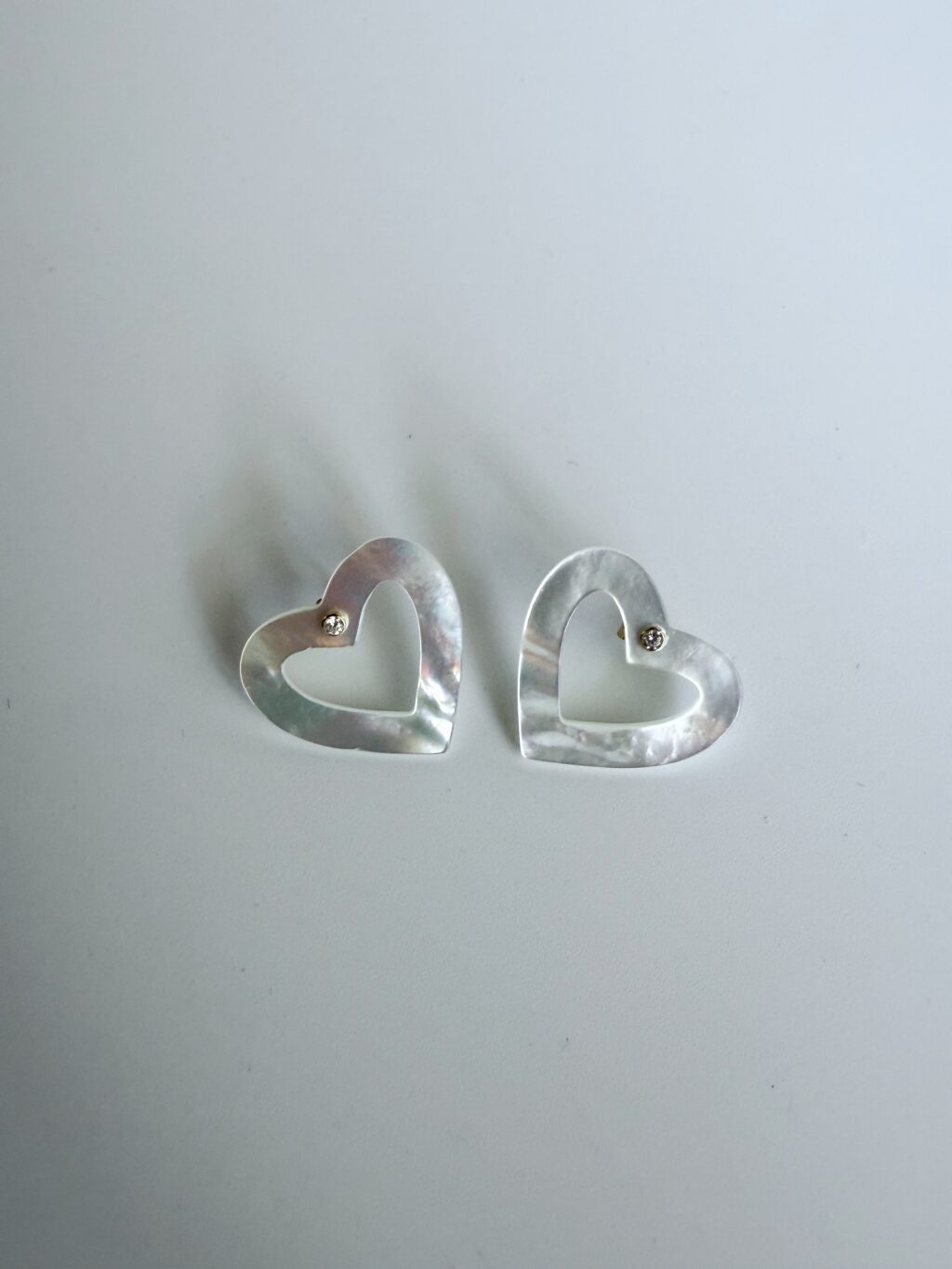 Sparkling Heart Earrings