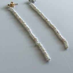 Tiny Pearl Drop Earrings