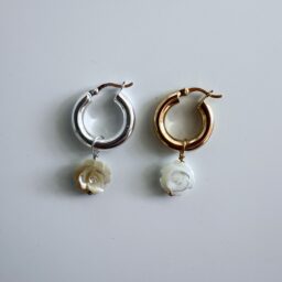 Flower Drop Earrings - short
