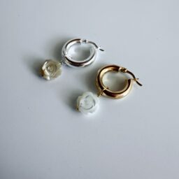 Flower Drop Earrings - short