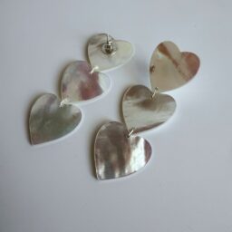 Heart Drop Earrings