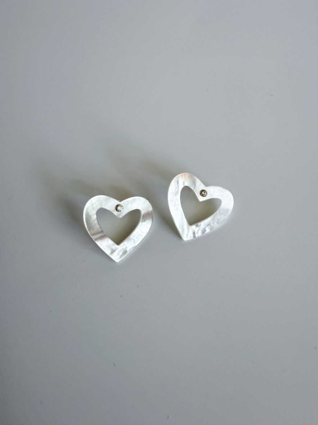 Sparkling Heart Earrings