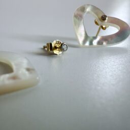Sparkling Heart Earrings