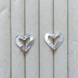 Sparkling Heart Earrings