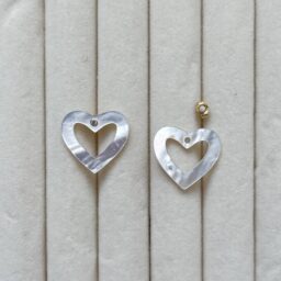 Sparkling Heart Earrings